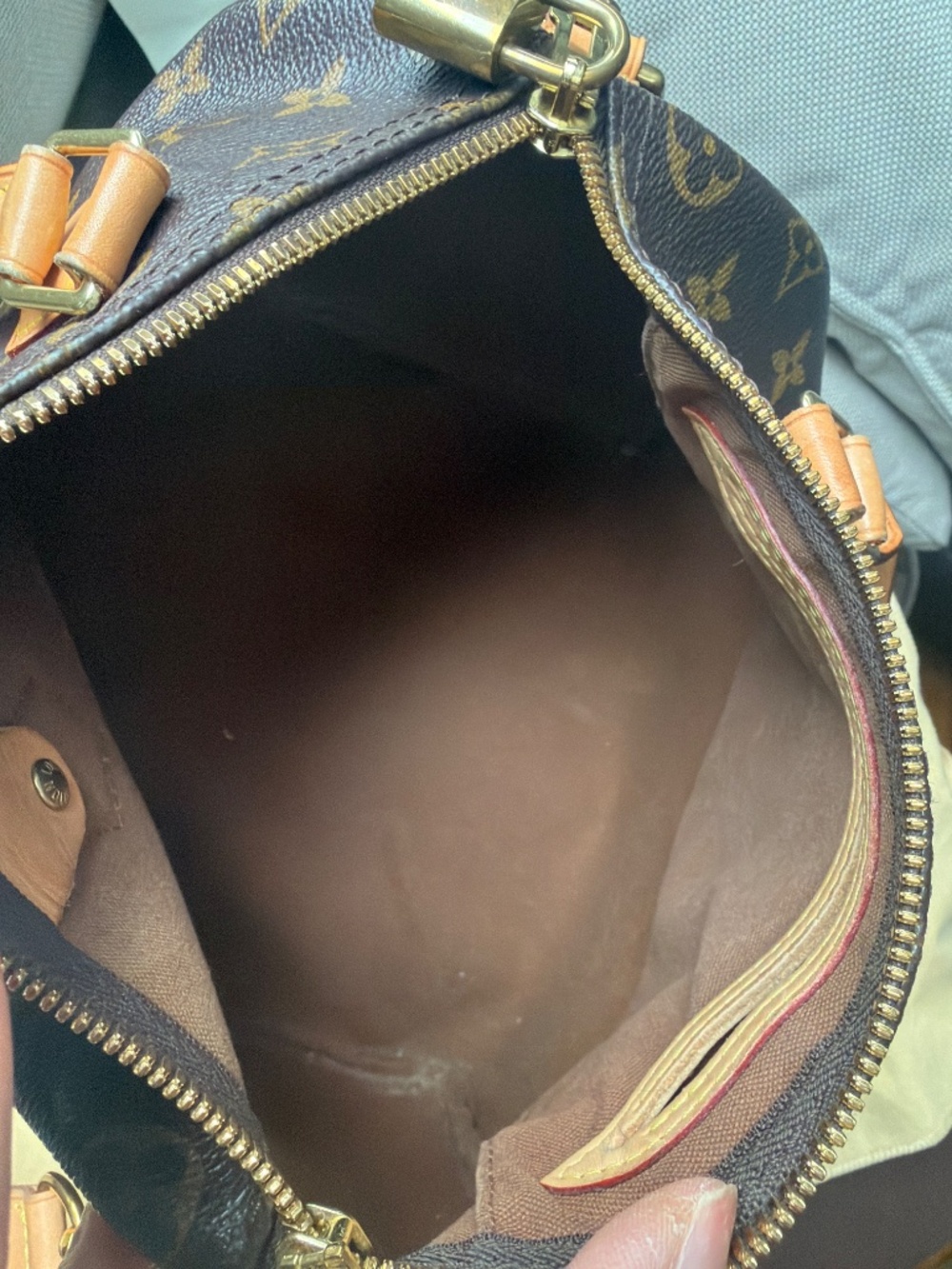 Pre-owned authentic Louis Vuitton speedy bandoulière NM 25 - Picture 11 of 16